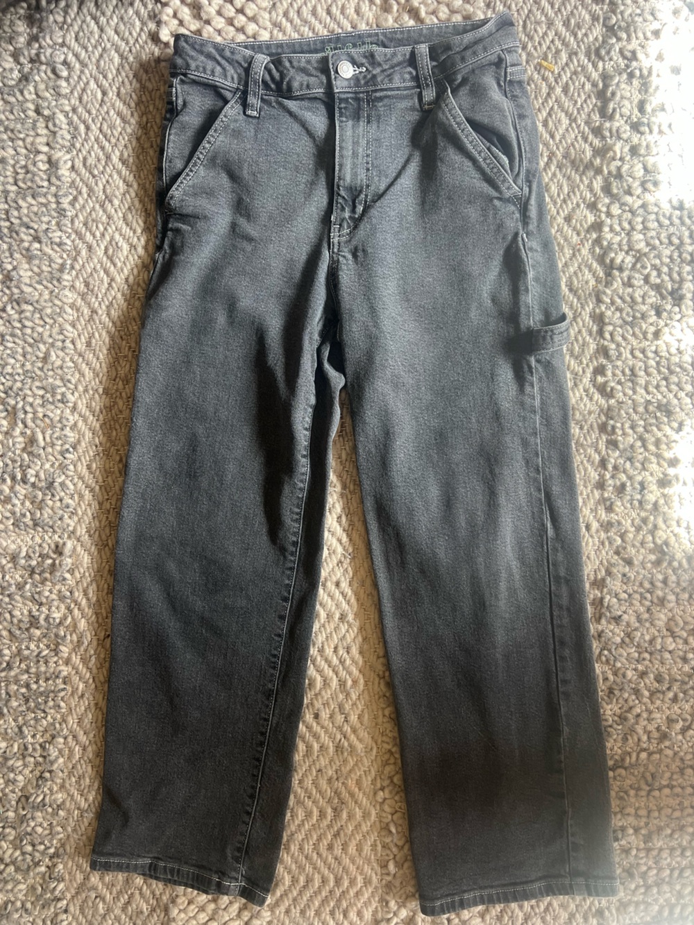wild fable High-Rise Straight Leg Jeans - Washed Black